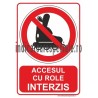 Accesul cu role INTERZIS