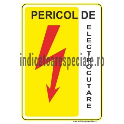 PERICOL DE ELECTROCUTARE