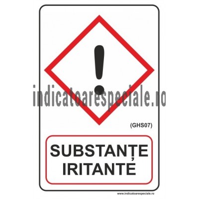 SUBSTANTE IRITANTE (GHS07)