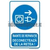 DECONECTEAZA DE LA RETEA