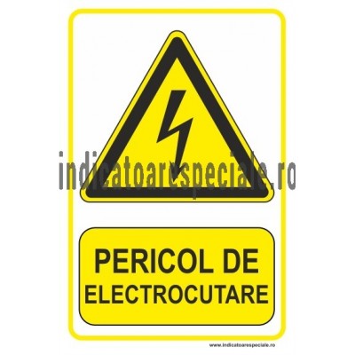 PERICOL DE ELECTROCUTARE