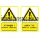 ATENTIE Pericol General Dimensiune 200 x 300