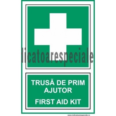 TRUSA DE PRIM AJUTOR ENGLEZA