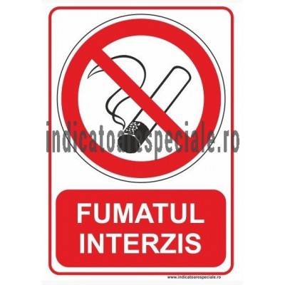 FUMATUL INTERZIS