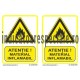 ATENTIE Material Inflamabil